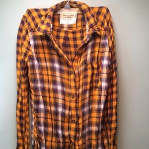 Abercrombie and Fitch Flannel XS